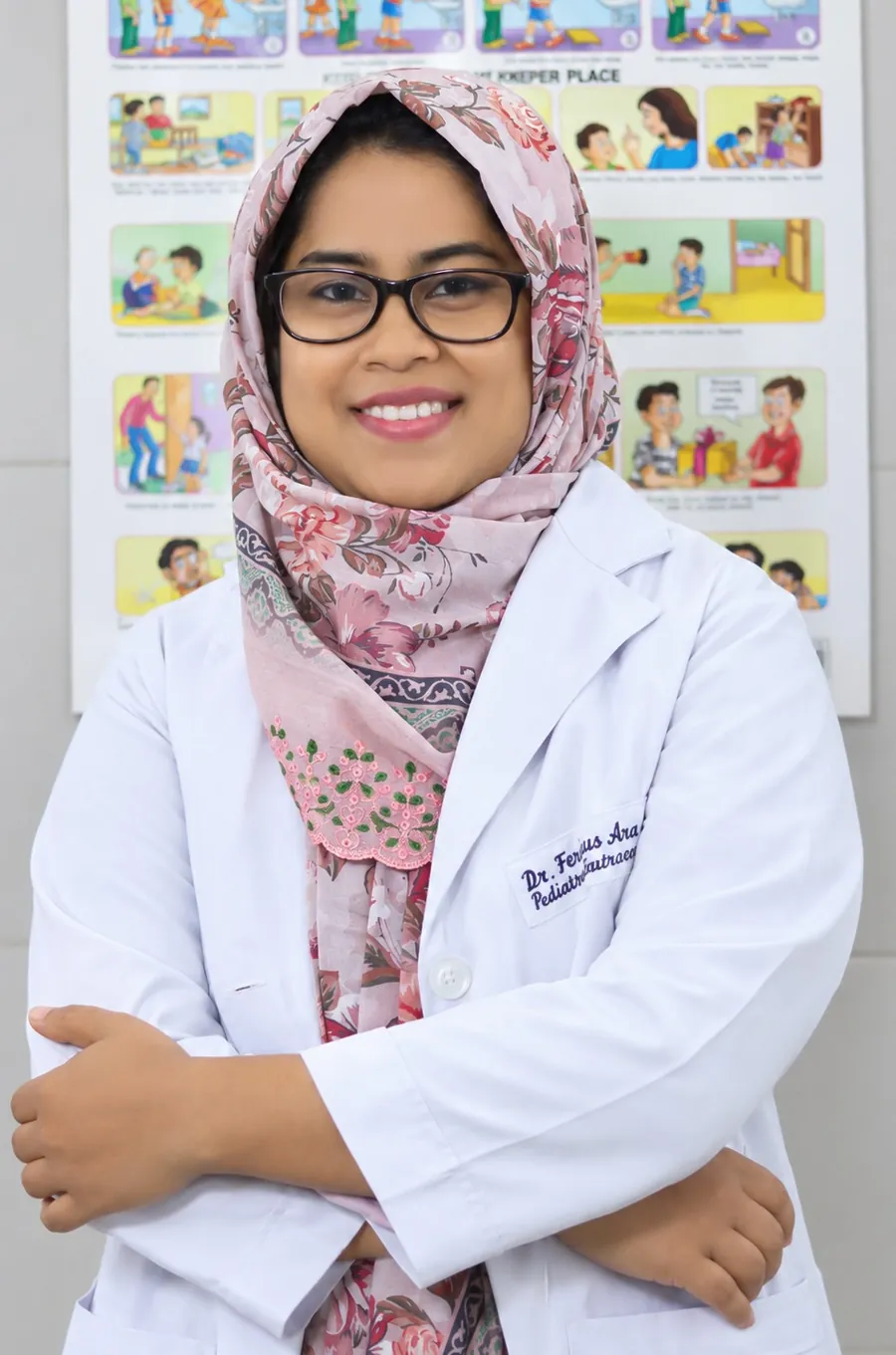 Dr. Ferdous Ara Jenny at her chamber